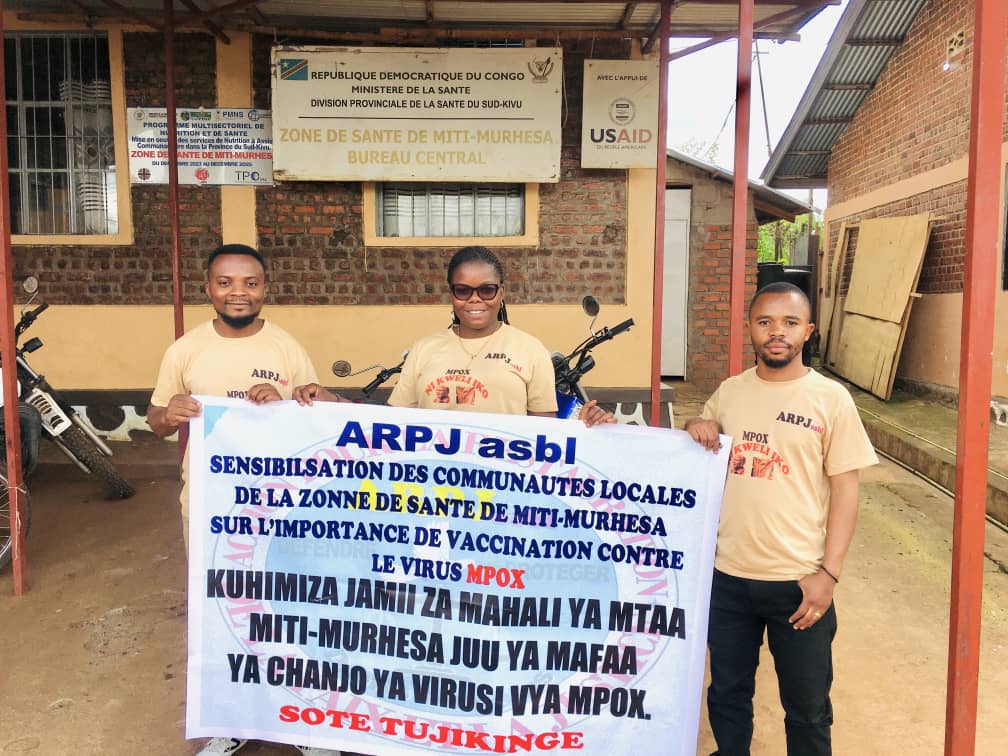 SENSIBILISATION DES COMMUNAUTES LOCALES DE LA ZONE DE SANTE DE MITI-MURHESA SUR L’IMPORTANCE DE VACCINATION CONTRE LE VIRUS M-POX